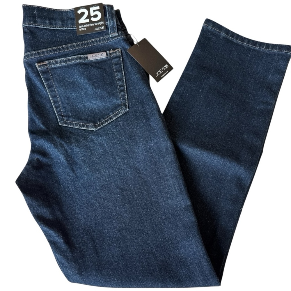 Joe's Jeans "The Lara" Mid-rise Women's 25 NWT Inseam 27" Rise 9"